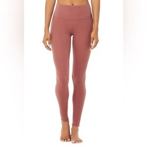 Alo Yoga High waisted micro-waffle leggings